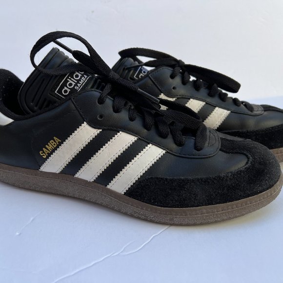 adidas sambas black leather shoes - Picture 5 of 6